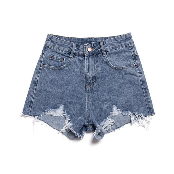 Női rövidnadrág szakadt motívumokkal, két színben
