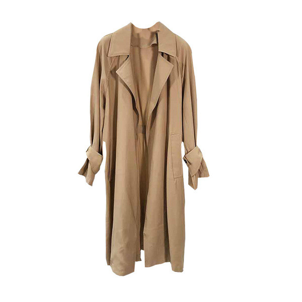 Jachetă subțire de primăvară-toamnă de culoare maro