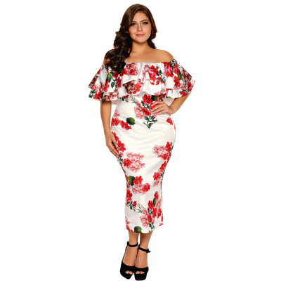 Rochie modernă de damă cu mâneci căzute în trei culori