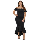 Rochie de dama eleganta model asimetric in doua culori
