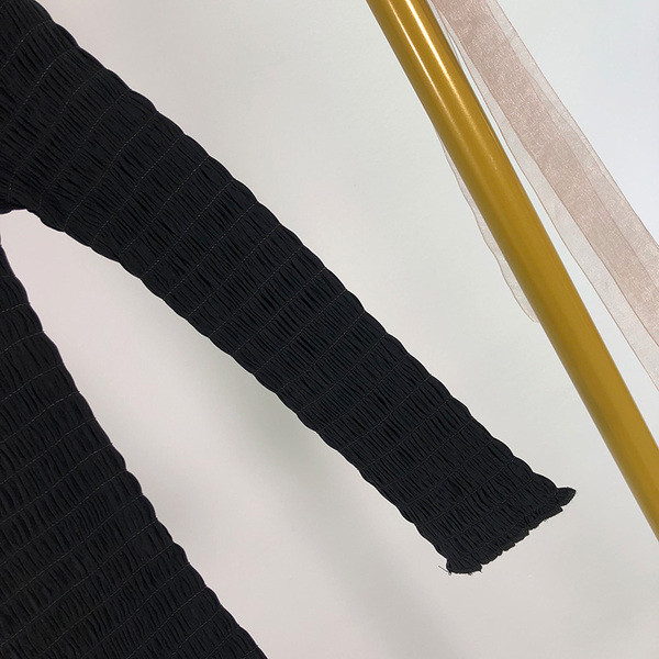 Rochie de dama neagra cu umerii goi - tesatura elastica