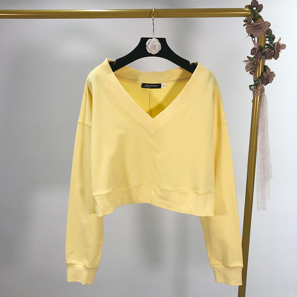 Hanorac scurt de dama in doua culori