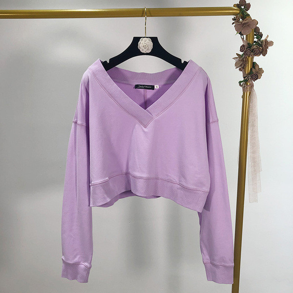 Hanorac scurt de dama in doua culori