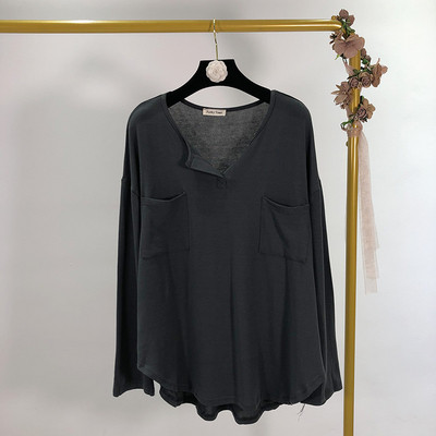 Lezser széles blúz zsebbel - három színben