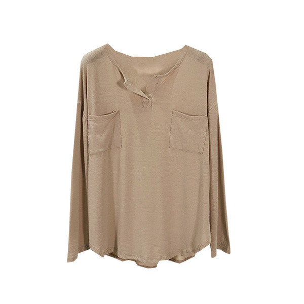 Lezser széles blúz zsebbel - három színben