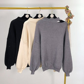 Alkalmi női pulóver három színben