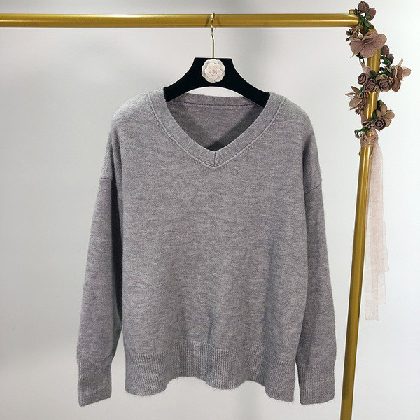 Pulover casual dama cu maneci lungi - patru culori