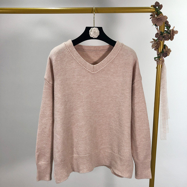 Pulover casual dama cu maneci lungi - patru culori