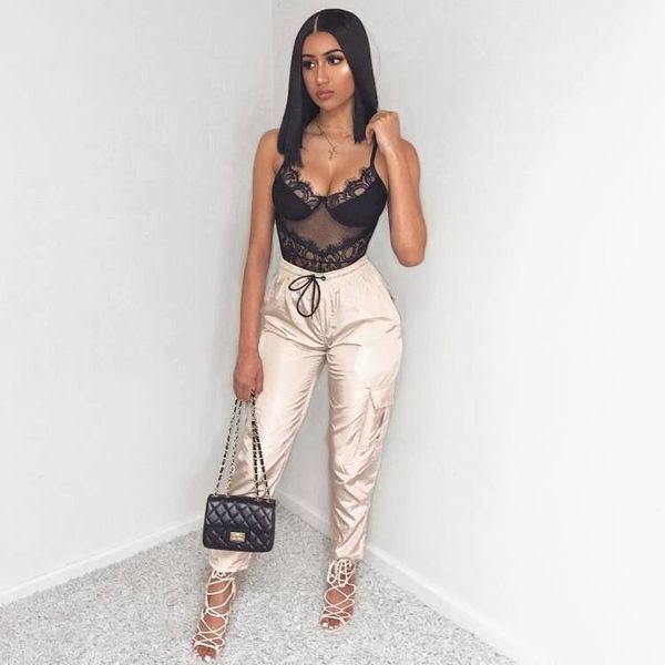 Pantaloni moderni de dama cu talie inalta in mai multe culori