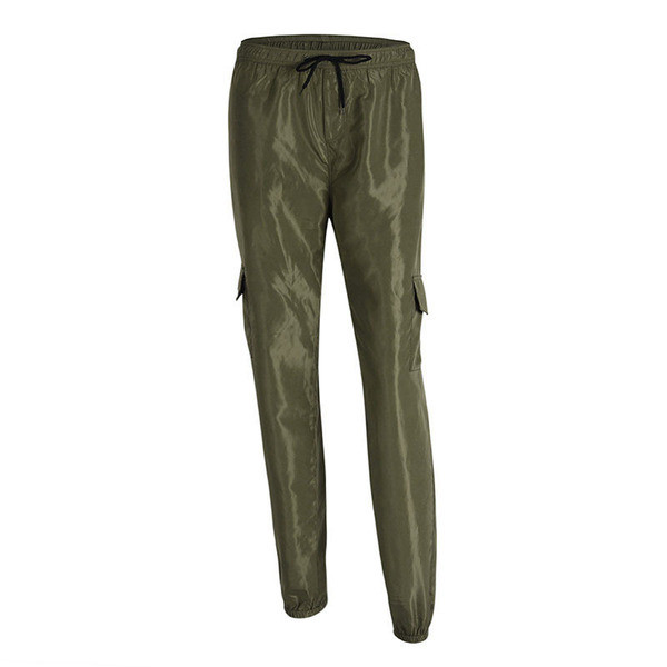 Pantaloni moderni de dama cu talie inalta in mai multe culori