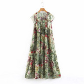 Színes női ruha - hosszú modell