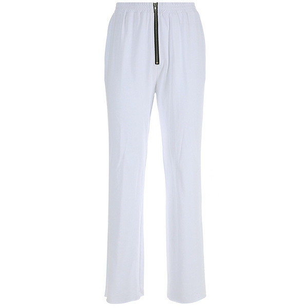 Női alkalmi nadrág fehér - széles modellben