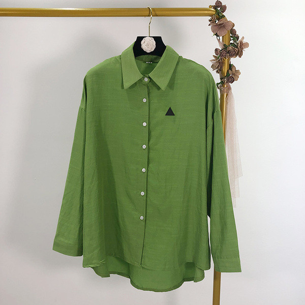 Női ing klasszikus gallérral, három színben