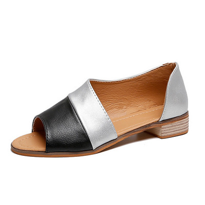 Lapos talpú, modern női szandál több színben