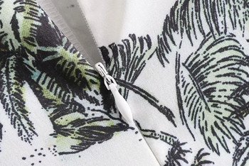 Rochie de dama cu maneca scurta si aplicatie