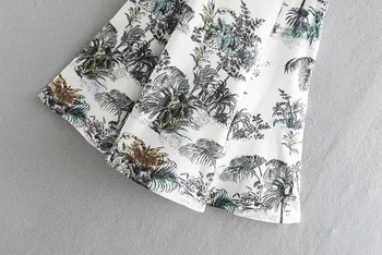 Rochie de dama cu maneca scurta si aplicatie