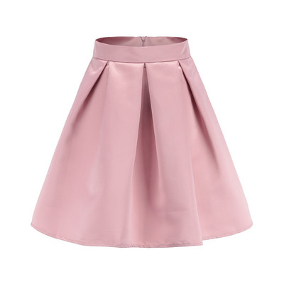 Stílusos női rövid szoknya magas derékkal, több színben