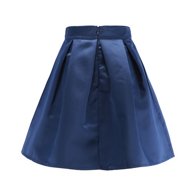 Stílusos női rövid szoknya magas derékkal, több színben