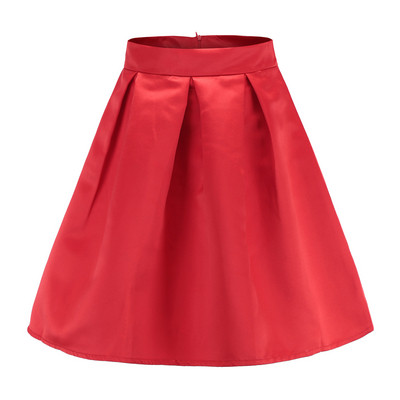 Stílusos női rövid szoknya magas derékkal, több színben