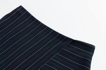 Fusta dama stilata in dungi - model croiat