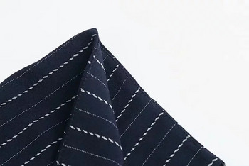 Fusta dama stilata in dungi - model croiat