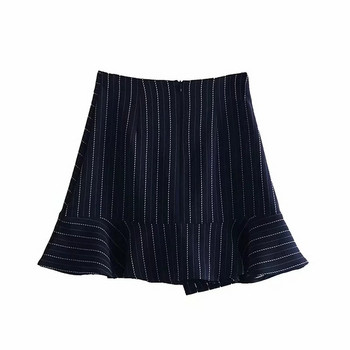 Fusta dama stilata in dungi - model croiat