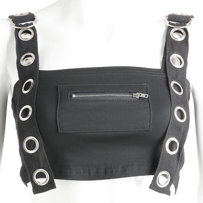 Női modern mellszobor fekete színben