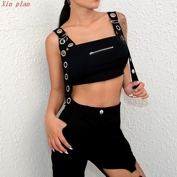 Női modern mellszobor fekete színben