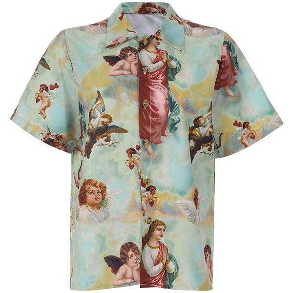 Cămașă lungă modernă de damă cu mâneci 3/4