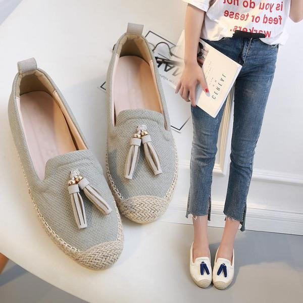 Espadrile moderne de dama in doua culori