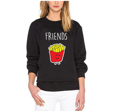 Bluză casual de damă cu mâneci lungi și aplicație în patru culori