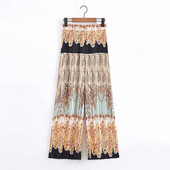 Pantaloni moderni de dama cu talie elastica