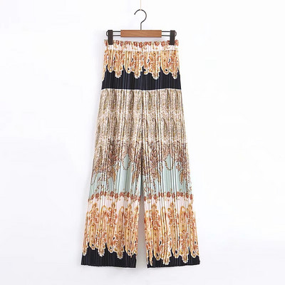 Pantaloni moderni de dama cu talie elastica