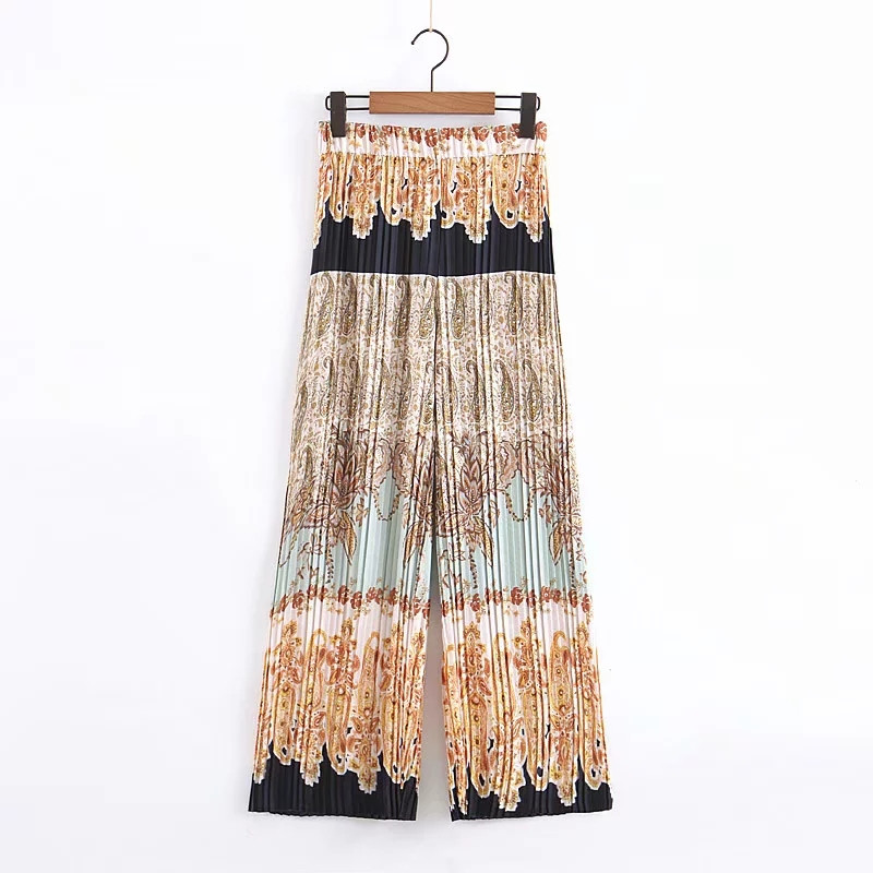 Pantaloni moderni de dama cu talie elastica