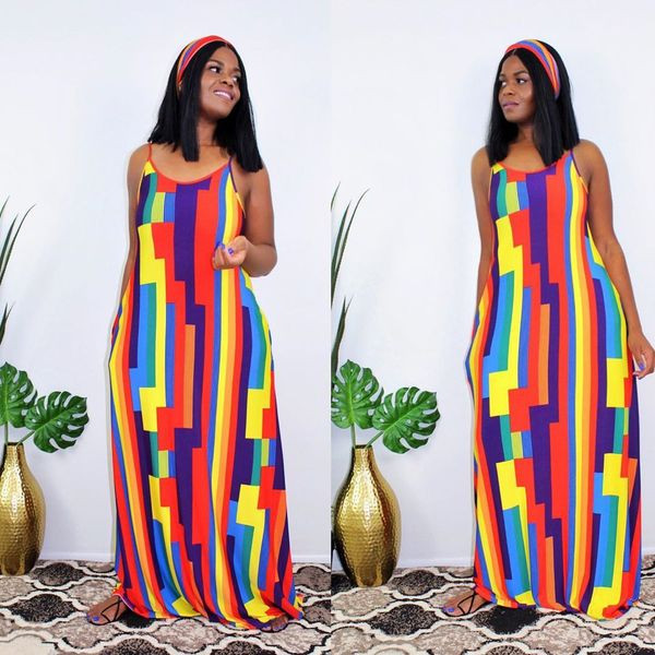 Rochie casual de dama colorata cu bretele si cravate subtiri