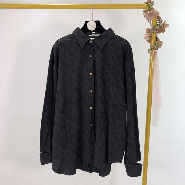 Női ing hosszú ujjal és klasszikus gallérral - két színben