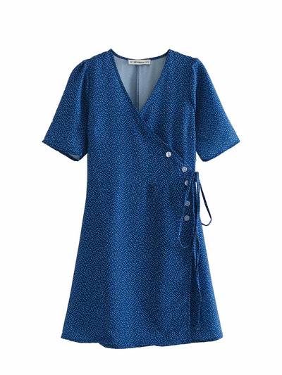 Női alkalmi ruha rövid ujjal, három színben