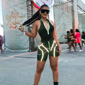 Salopeta sport scurta de dama de culoare neagra