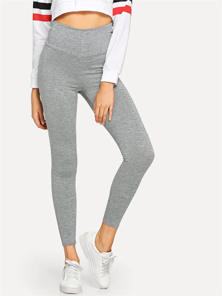 Női sport leggings magas derékkal, négy színben