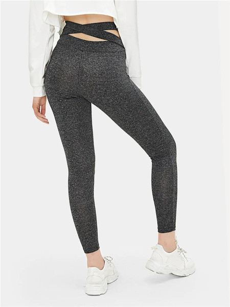 Női sport leggings magas derékkal, négy színben