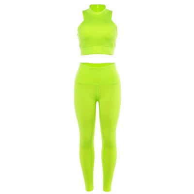 Két részből álló női sportkészlet több színben