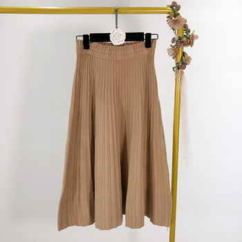 Női kötött rakott szoknya - két színben