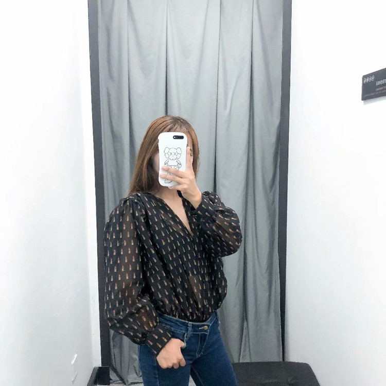 Body de dama elegant din tul negru