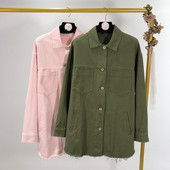 Női tavaszi-őszi kabát - széles modell