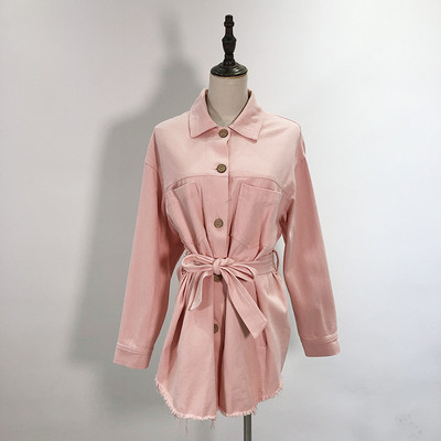 Női tavaszi-őszi kabát - széles modell