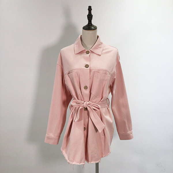 Női tavaszi-őszi kabát - széles modell