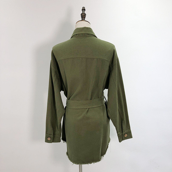 Női tavaszi-őszi kabát - széles modell