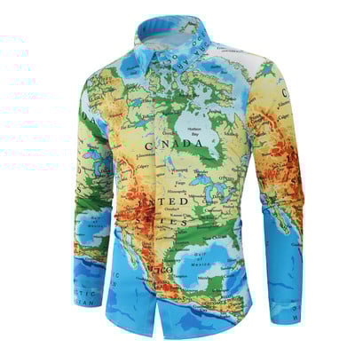 Camasa barbateasca model NOU cu maneci lungi si aplicatie in mai multe culori