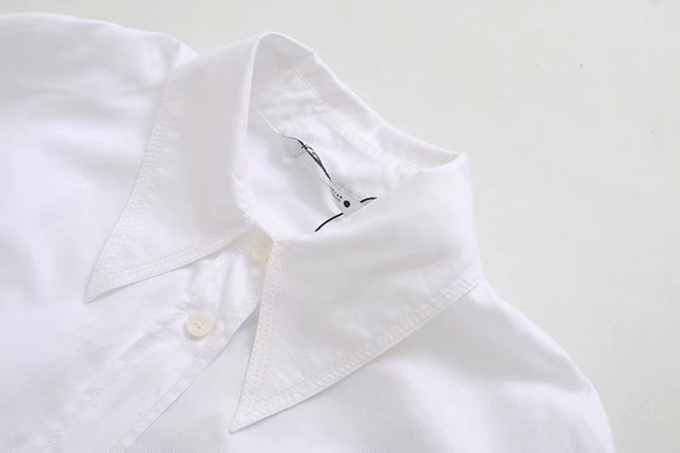 Női fehér ing - klasszikus modell