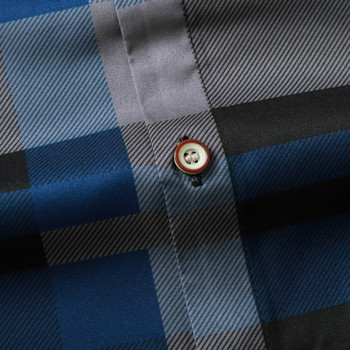 Cămașă modernă pentru bărbați cu mâneci lungi și guler clasic în două culori